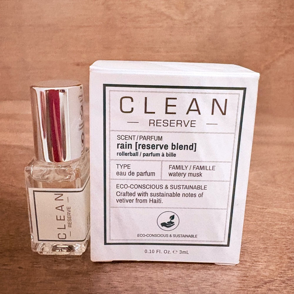CLEAN RESERVE Rain Rollerball - mini Travel size NIB